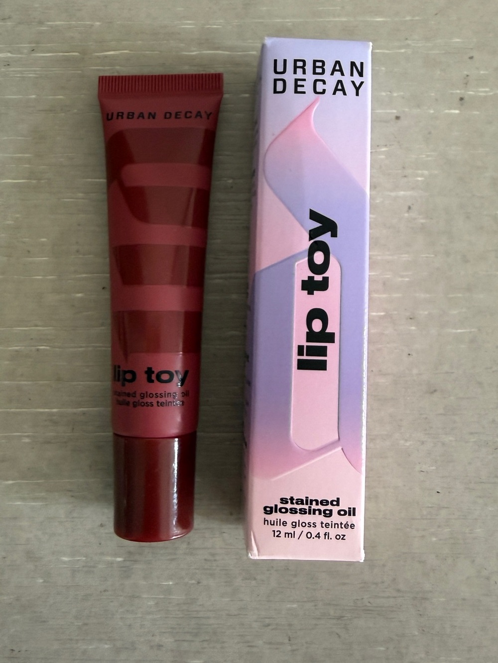 Urban Decay Lip Toy Stained Glossing Oil - Color Drizzled Brand New